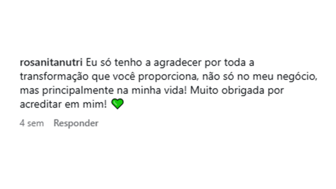 Resultado de aluna do Pontéra