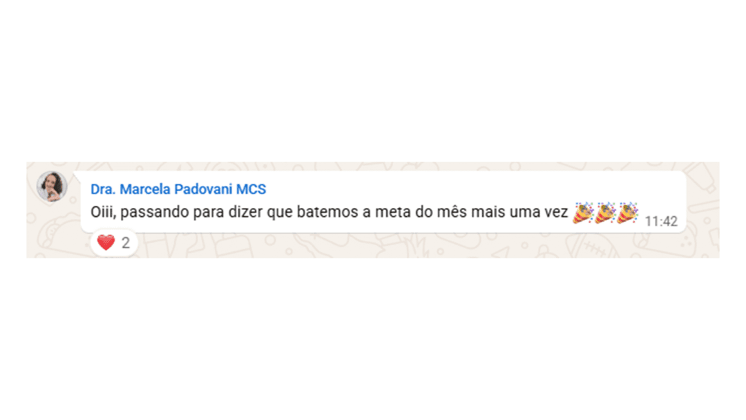 Resultado de aluna do Pontéra
